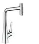 Hansgrohe-HG-Spueltischmischer-320-Metris-Select-M71-Ausziehbrause-2jet-chrom-73820000 gallery number 1